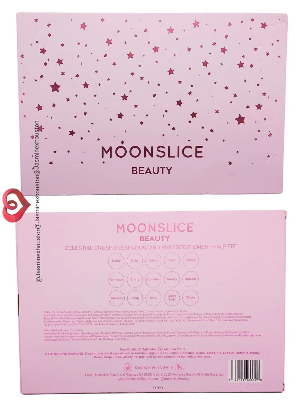 🎉2•$20/3•$28🎉 MOONSLICE BEAUTY Celestial Crush Eyeshadow Palette